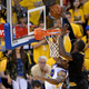 LeBron James of the Cleveland Cavaliers blocks a shot by Andre Iguodala of the Golden State Warriors in Game 7 of the NBA Finals at Oracle Arena on June 19, 2016, in Oakland, Calif.
Thearon W. Henderson/Getty Images